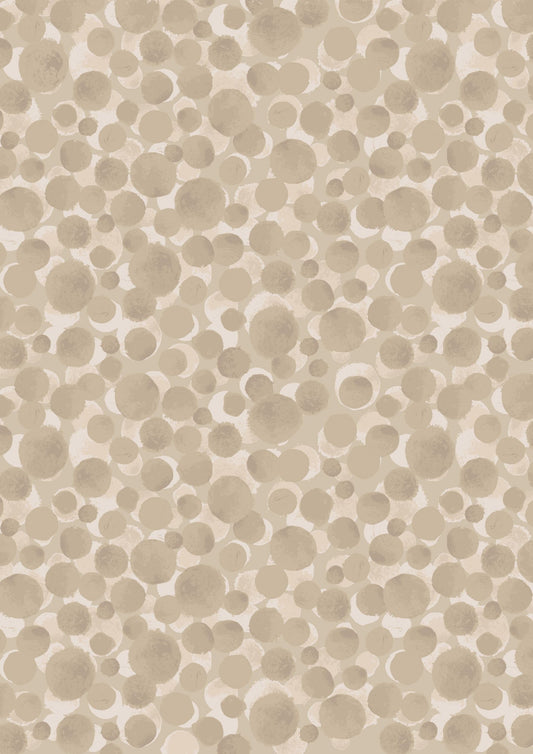 Lewis & Irene Bumbleberries Blenders Fabric Collection Biscotti BB285 Premium 100% Cotton Quilt Shop Quality Fabrics