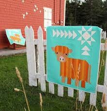 Art East Quilting Co. Cattle Call Quilt Pattern Finished Size 40"x45"