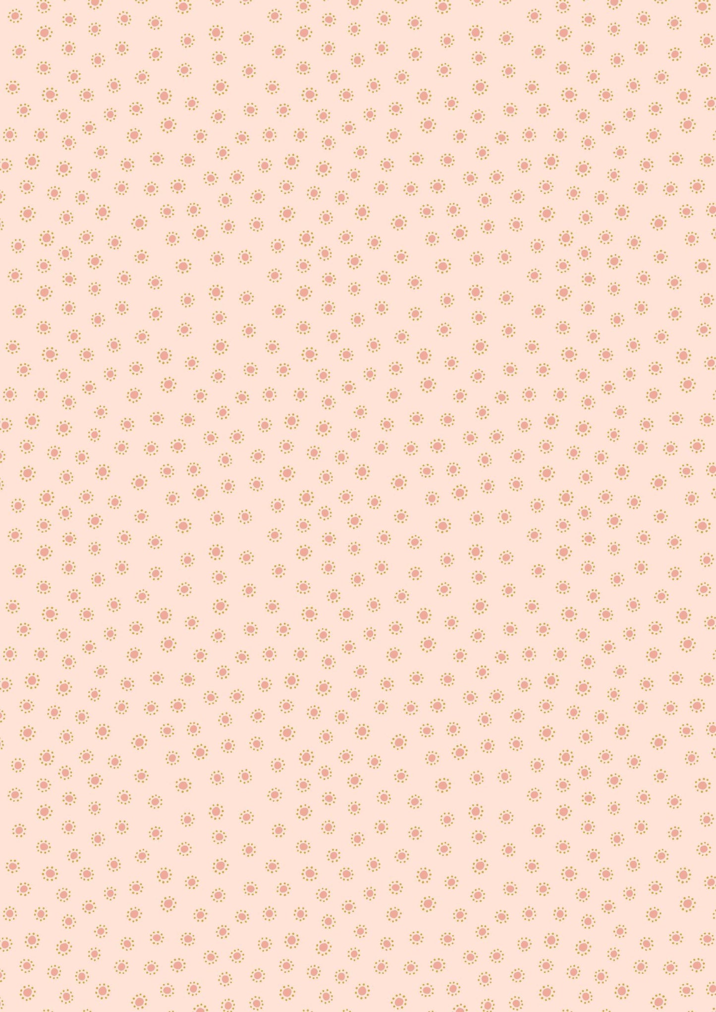 LAST BOLT! Lewis & Irene Hannah’s Flowers Fabric Collection Dotty Dots on Rose Pink Premium 100% Cotton Quilt Shop Quality Fabrics