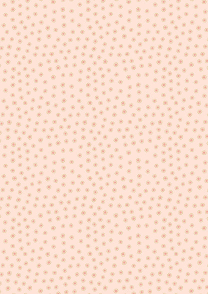 LAST BOLT! Lewis & Irene Hannah’s Flowers Fabric Collection Dotty Dots on Rose Pink Premium 100% Cotton Quilt Shop Quality Fabrics
