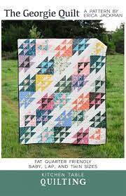 Erica Jackman The Georgie Quilt Pattern (3 Size Variations Per Pattern)