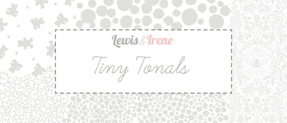 Lewis & Irene Tiny Tonals Fabric Collection Cats White on White TT6.1 Authentic Premium 100% Cotton Fabrics