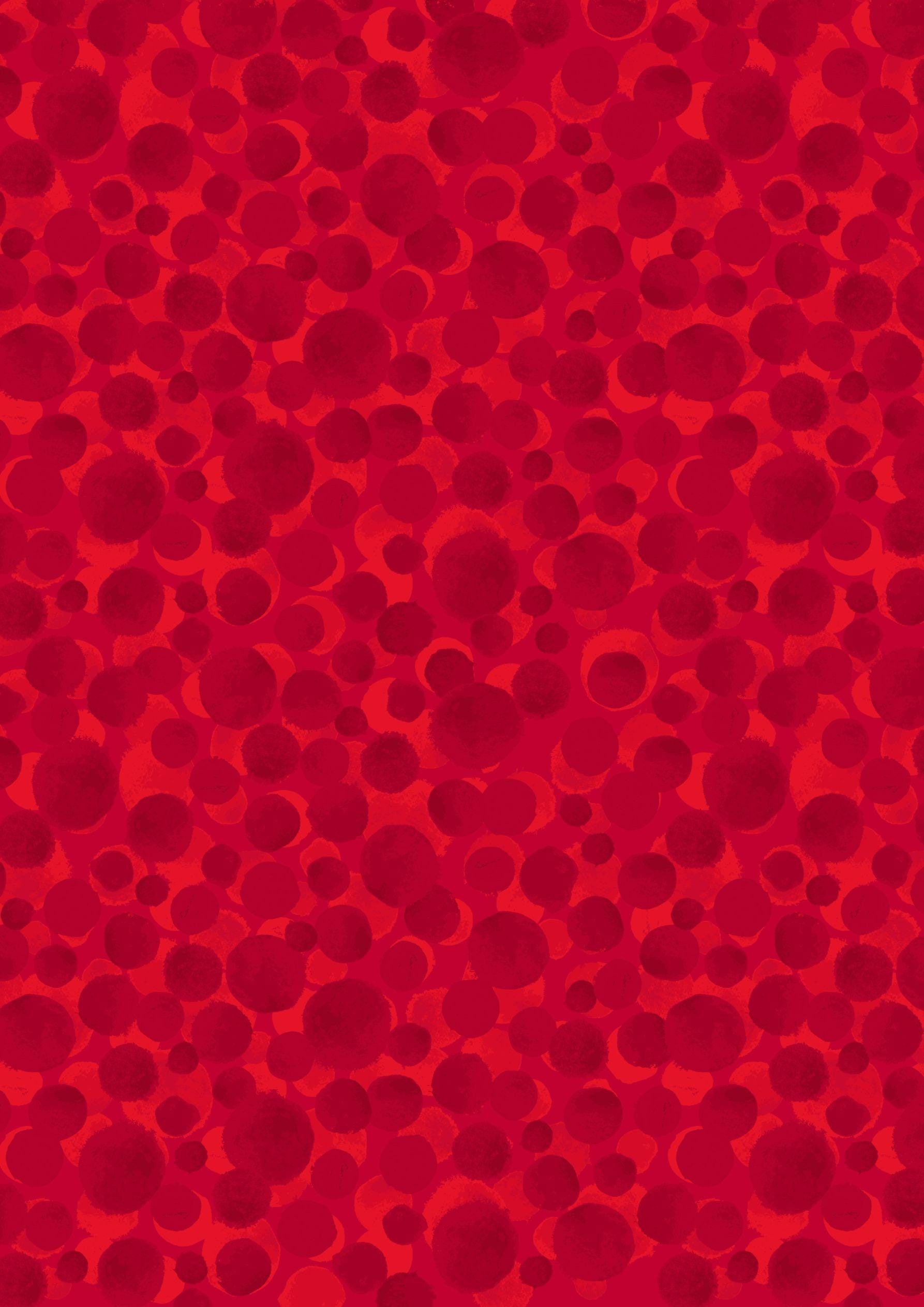 Lewis & Irene Bumbleberries Blenders Fabric Collection Christmas Red BB301 Premium 100% Cotton Quilt Shop Quality Fabrics