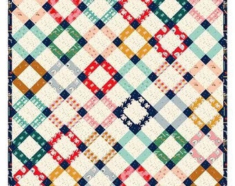 Erica Jackman Ivy Quilt Pattern (4 Size Variations Per Pattern)
