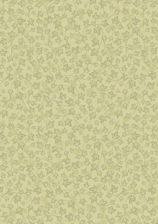 Lewis & Irene Evergreen Fabric Collection Ivy on Sage Premium 100% Cotton Quilt Shop Quality Fabrics