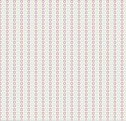 LAST BOLT!! Riley Blake Circle Dot Fabric Collection Christmas Dots on White Premium 100% Cotton Quilt Shop Quality Fabrics