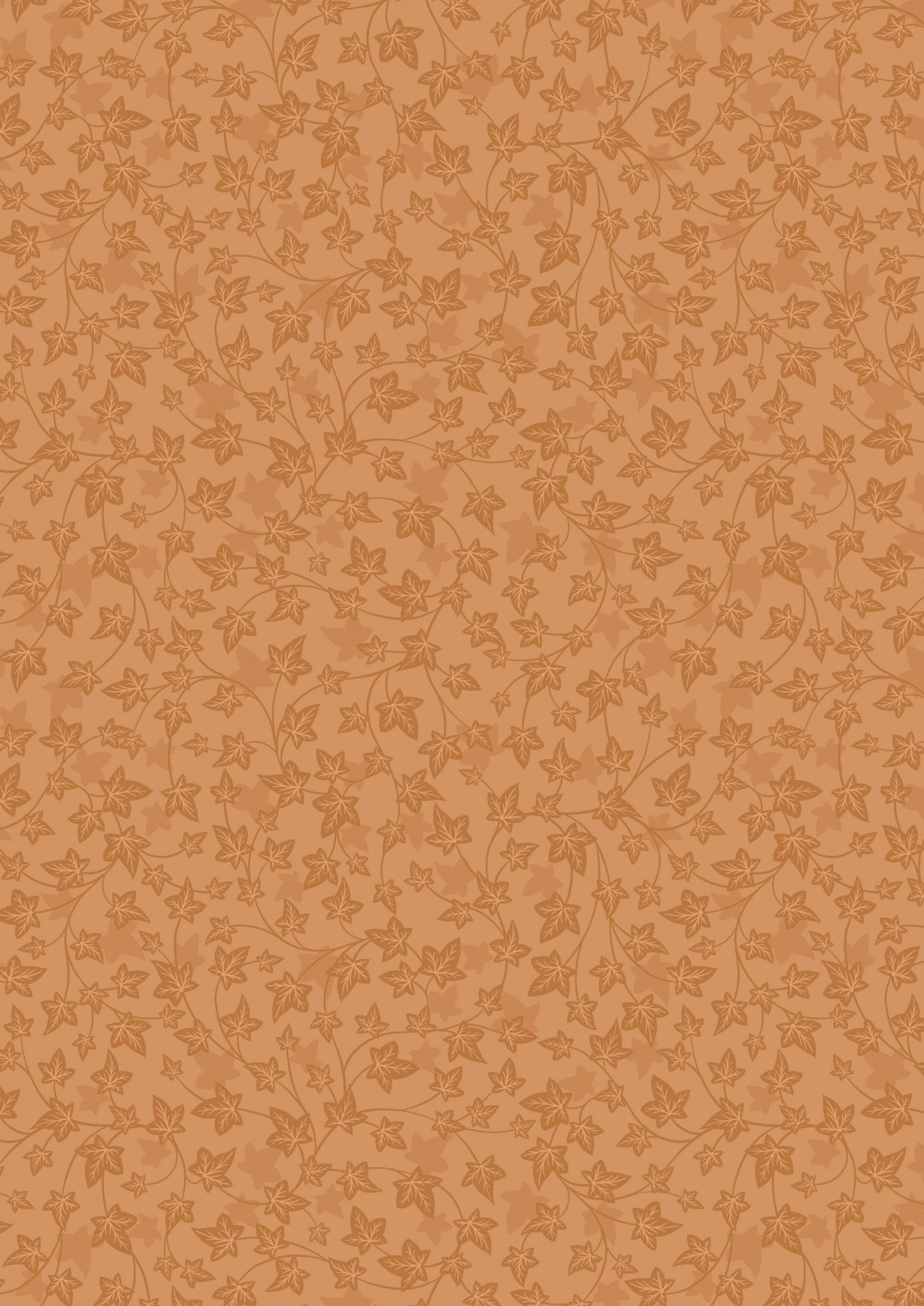 LAST BOLT! Lewis & Irene Evergreen Fabric Collection Ivy on Rust Premium 100% Cotton Quilt Shop Quality Fabrics