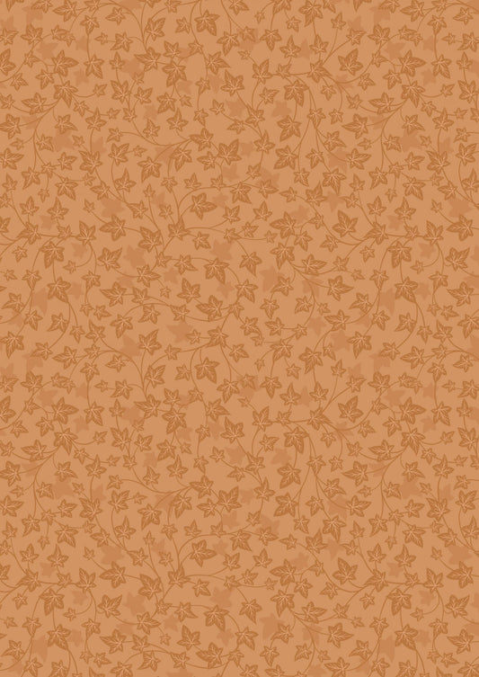 LAST BOLT! Lewis & Irene Evergreen Fabric Collection Ivy on Rust Premium 100% Cotton Quilt Shop Quality Fabrics