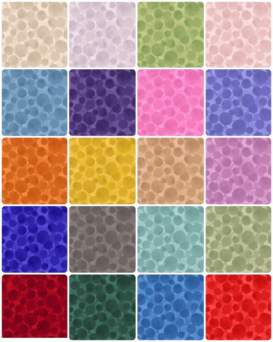 Lewis & Irene Bumbleberries Blenders Fabric Collection Muted Lilac BB330 Authentic Premium 100% Cotton Quilt Shop Quality Fabrics