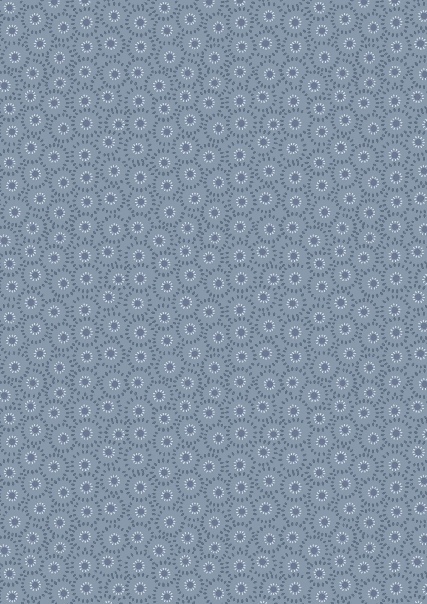 Lewis & Irene Shinrin Yoku Fabric Collection Small Floral on Winter Blue Premium 100% Cotton Quilt Shop Quality Fabrics