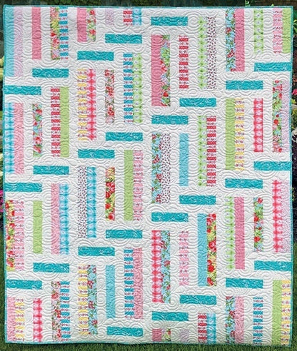 Atkinson Designs Step Right Up Quilt Pattern (3 Size Variations Per Pattern)