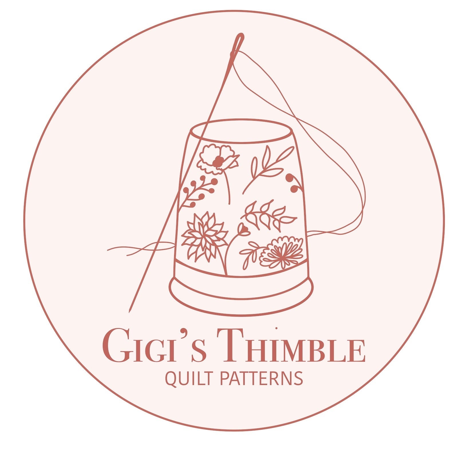 Gigi's Thimble Quilt Patterns Sprout Quilt Pattern - 3 Size Variations Per Pattern