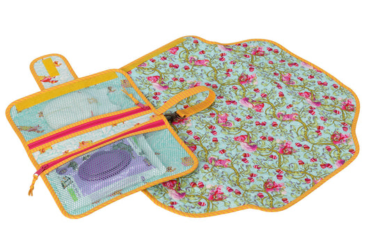 ByAnnie Changing Station 2.0 Diaper Clutch & Changing Pad Pattern (14 Colors of 18"x54" Mesh Packs Sold Separately)