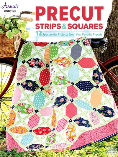 Annie's Quilting Precut Strips & Squares Pattern Book (12 Patterns Per Book)