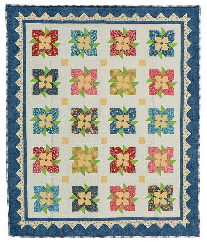 Canuck Quilter Designs Prairie Mix Quilt Pattern (5 Size Variations)