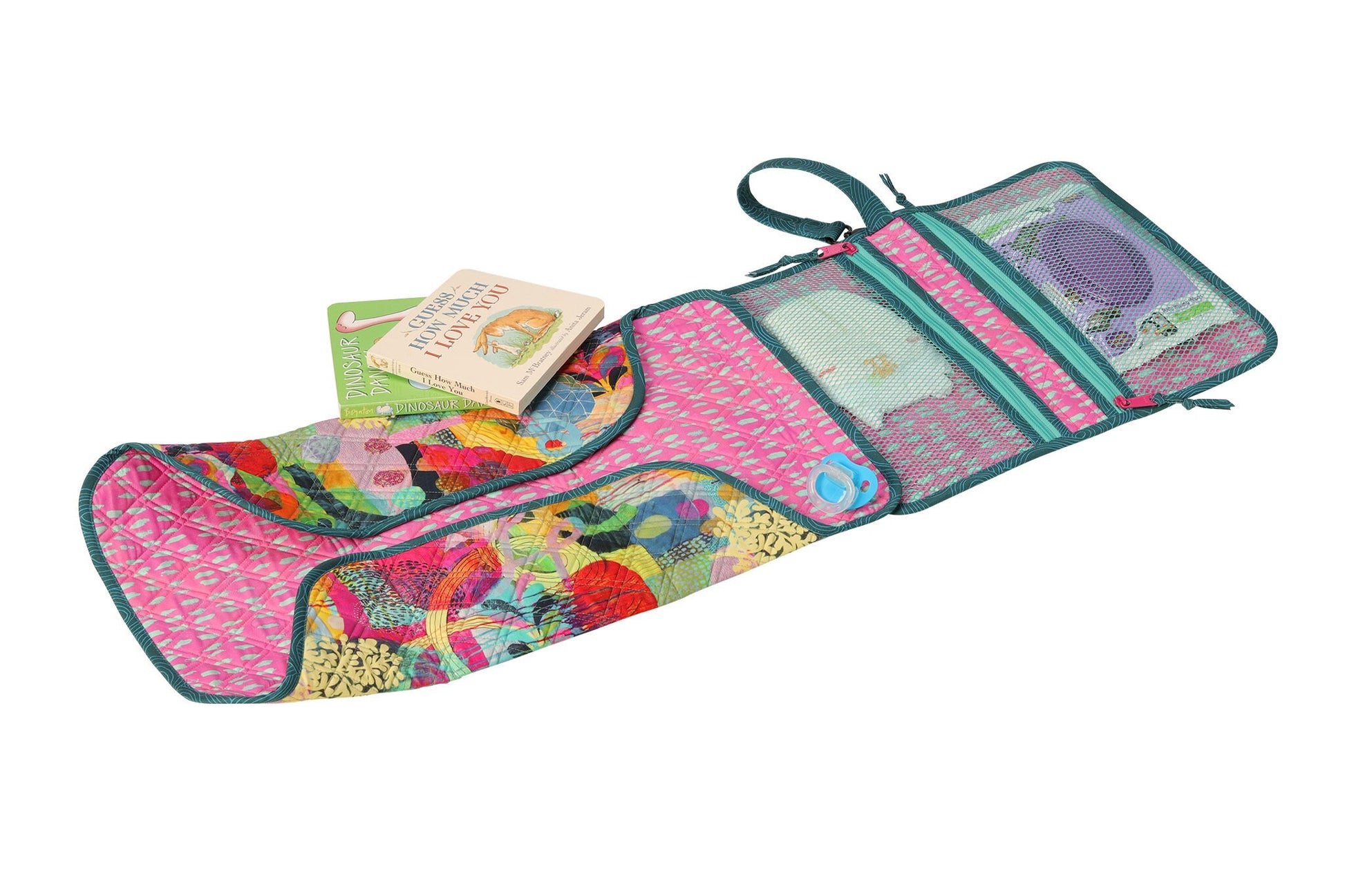 ByAnnie Changing Station 2.0 Diaper Clutch & Changing Pad Pattern (14 Colors of 18"x54" Mesh Packs Sold Separately)