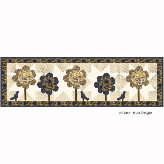 Coach House Designs Basking in the Sun Table Runner Pattern Finished size 51”x15”
