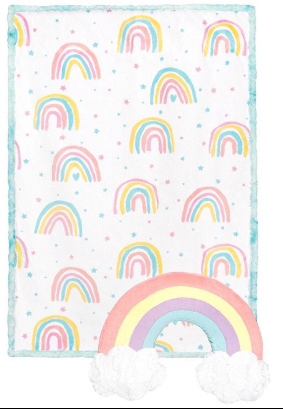 Shannon Fabrics Over the Rainbow Cuddle Kit (Blanket & Pillow)