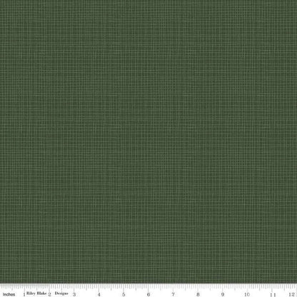 Riley Blake Love You S'more Fabric Collection Weave on Pine Premium 100% Cotton Quilt Shop Quality Fabrics