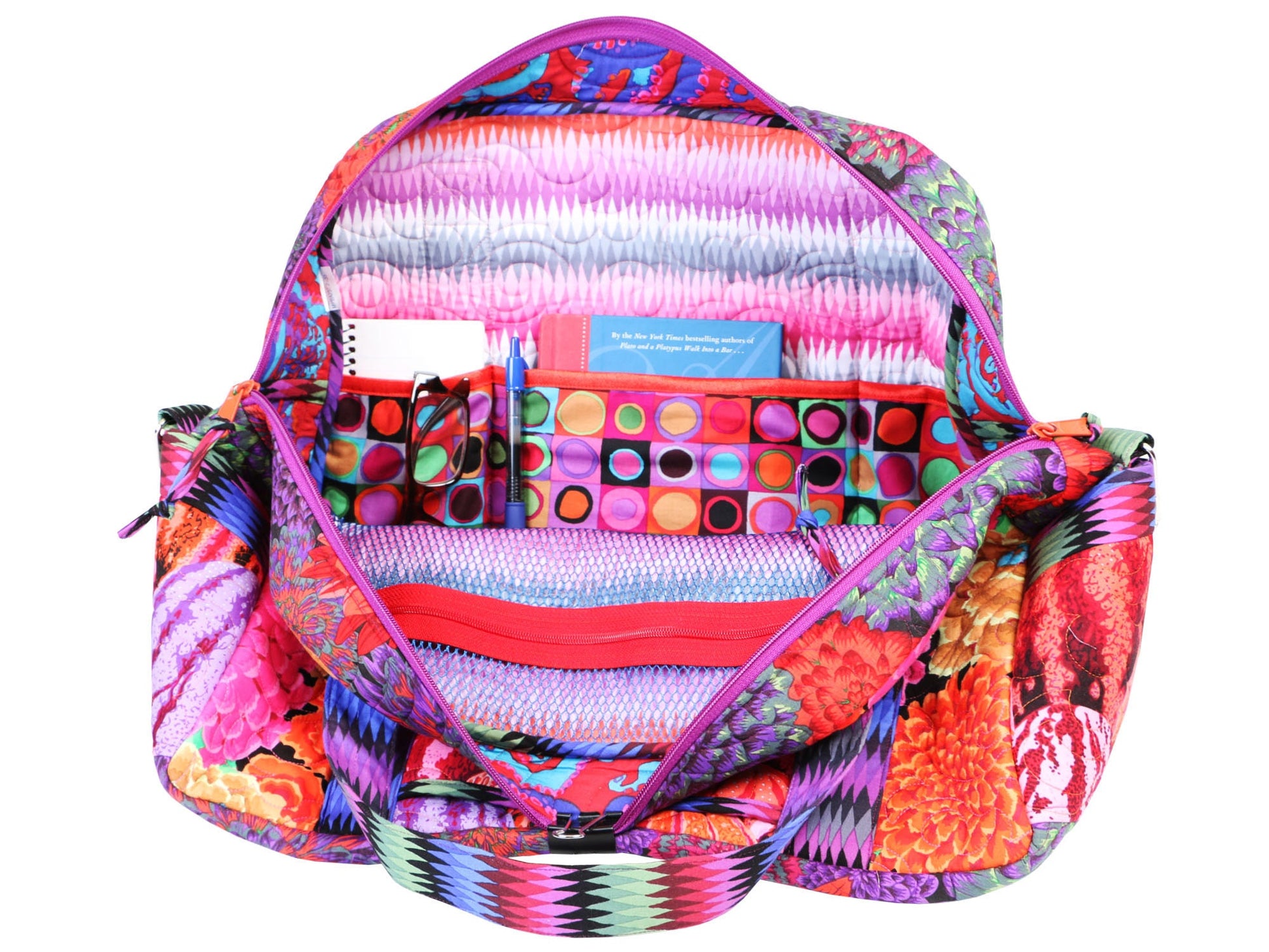 ByAnnie Ultimate Travel Bag 2.0 Pattern (14 Colors of 18"x54" Mesh Packs Sold Separately)