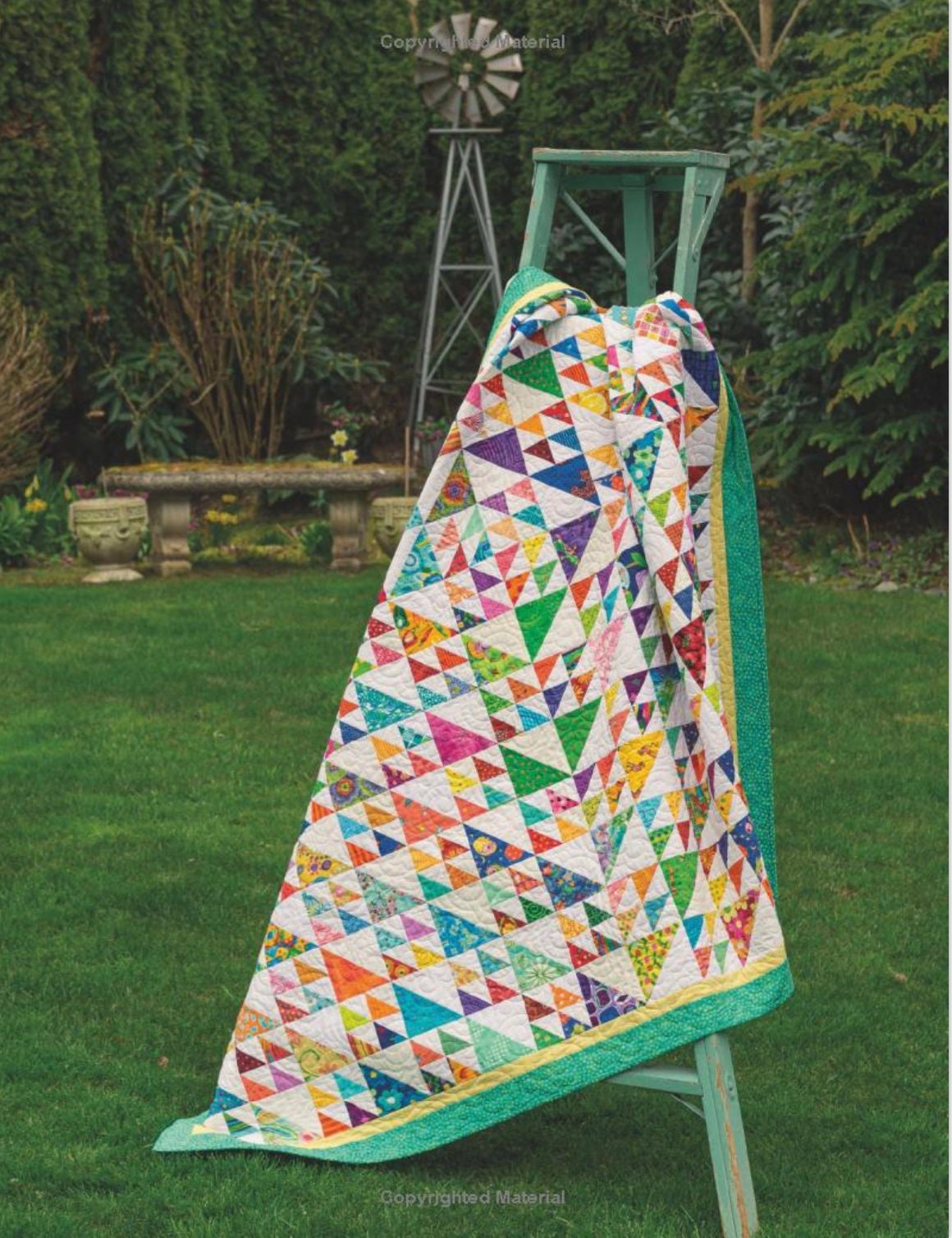 Nancy Mahoney's A New Twist - Turn 6 Easy Blocks into 12 Colorful Quilts Pattern Book (12 Projects Per Book)