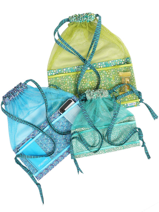 ByAnnie Meshing Around Organizer and Carrier Pattern (3 Size Variations Per Pattern) (14 Colors of 18"x54" Mesh Packs Sold Separately)