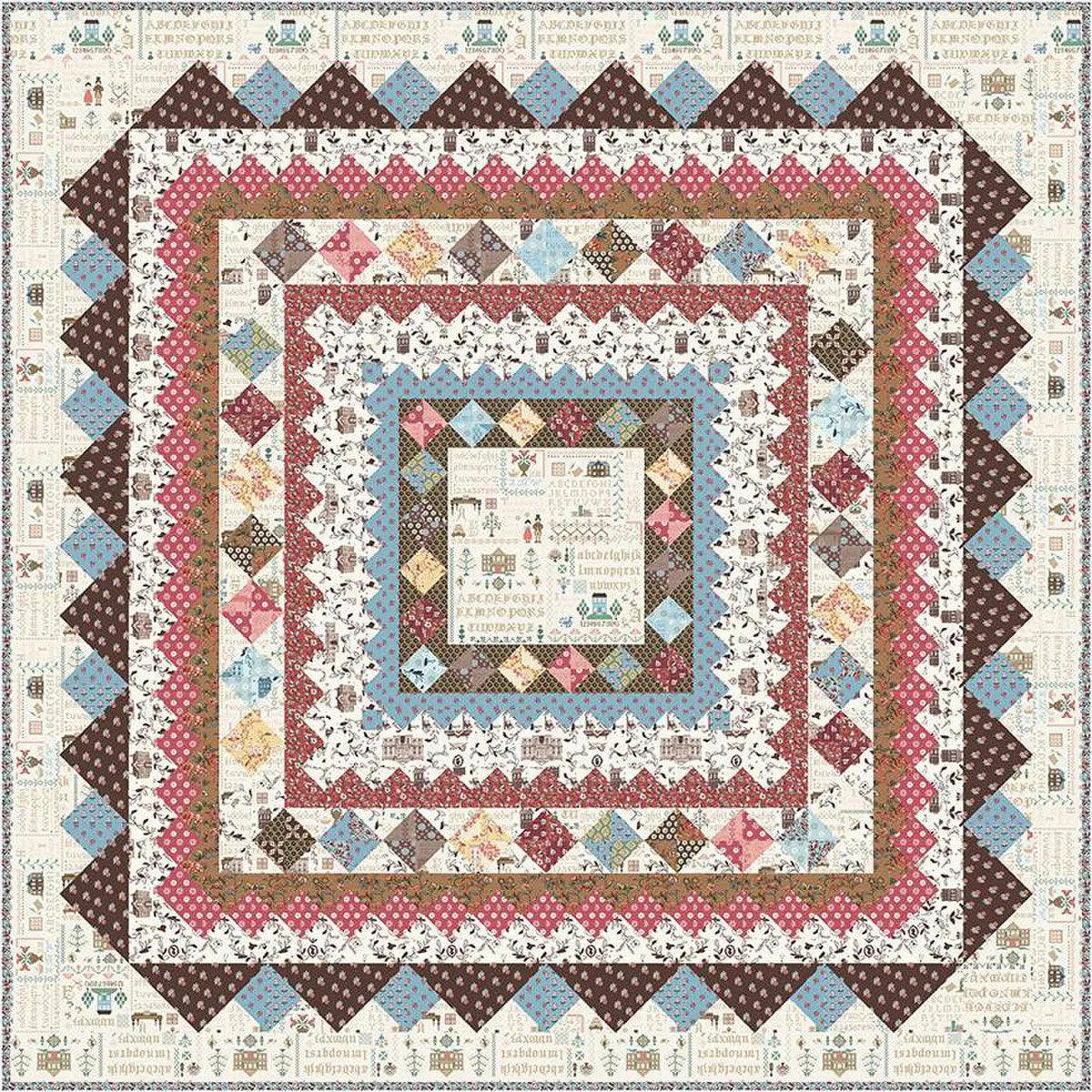 LAST RESTOCK! Riley Blake Pride & Prejudice Quilt Kit Featuring Riley Blake Pride and Prejudice Fabric Collection