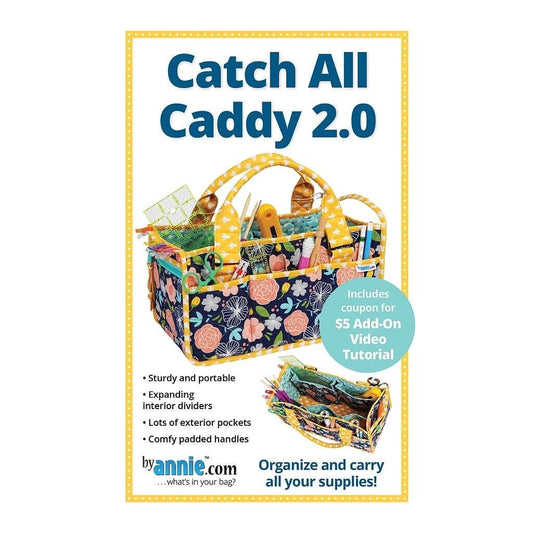 ByAnnie Meshing Catch All Caddy 2.0 Pattern (14 Colors of 18"x54" Mesh Packs Sold Separately)