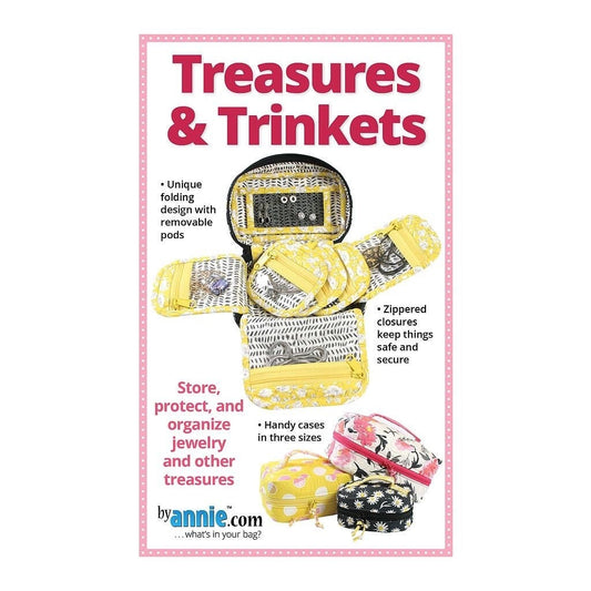 ByAnnie Treasures & Trinkets Bag Pattern (14 Colors of 18"x54" Mesh Packs Sold Separately)