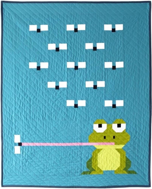 Art East Quilting Co. Welcome to My Pad Quilt Pattern Finished Size: 42"x53"