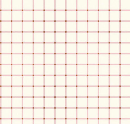 Riley Blake Sweetbriar Fabric Collection Plaid on Cream Premium 100% Cotton Quilt Shop Quality Fabrics