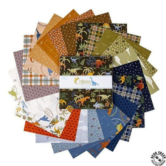 Riley Blake Amanda Niederhauser Swiss Cretaceous Quilt Kit Featuring Riley Blake Cretaceous Fabric Collection Finished Size: 48"x54"
