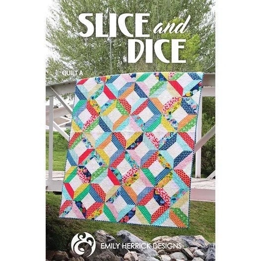 A Bright Corner Slice and Dice Quilt Pattern (2 Size Variations Per Pattern)