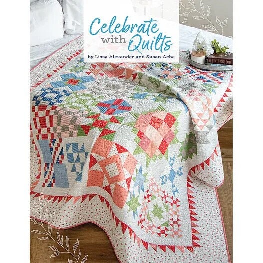 It’s Sew Emma Celebrate with Quilts Quilt Pattern Book (13 Patterns Per Book)