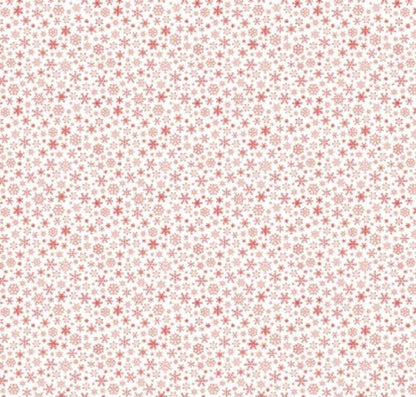 WIDEBACKS! Riley Blake Peace on Earth Fabric Collection White Snowflakes Wideback ( 107"-108" Width) Premium 100% Cotton Fabrics