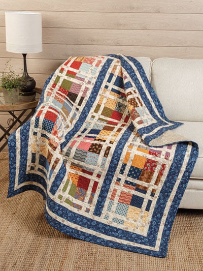 Annie's Quilting Time-Saving Charm Quilts Pattern Book (8 Projects Per Book)