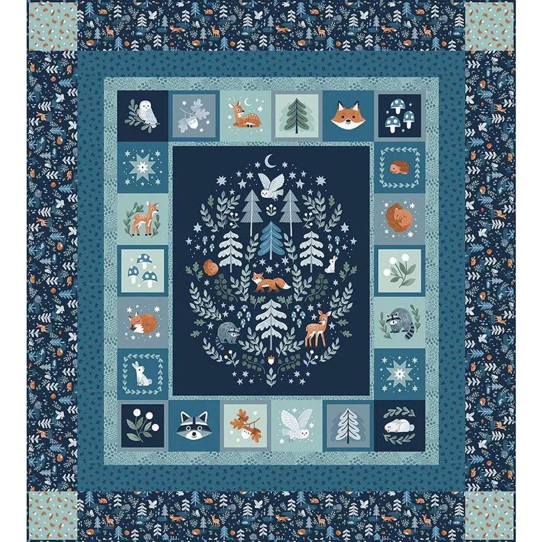 SHIPPING NOW!! Riley Blake Twilight Creatures Panel Quilt Kit Featuring Natàlia Juan Abelló Twilight Creatures Fabric Collection