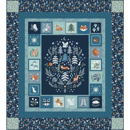 SHIPPING NOW!! Riley Blake Twilight Creatures Panel Quilt Kit Featuring Natàlia Juan Abelló Twilight Creatures Fabric Collection