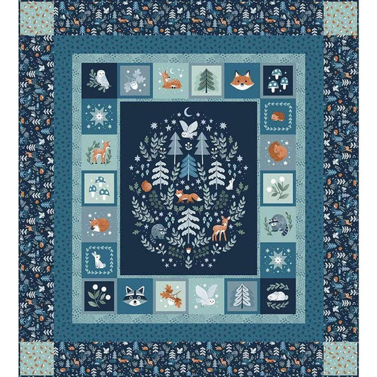 SHIPPING NOW!! Riley Blake Twilight Creatures Panel Quilt Kit Featuring Natàlia Juan Abelló Twilight Creatures Fabric Collection