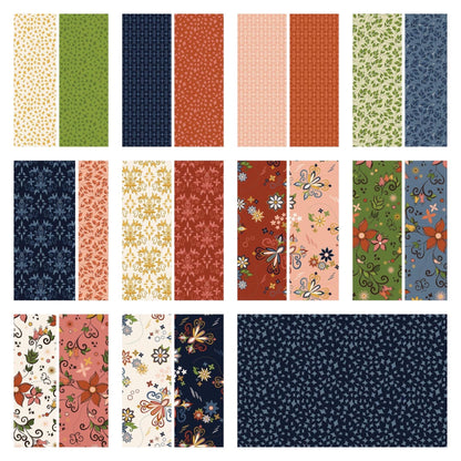 SHIPPING NOW!! Riley Blake Mama Gypsy Quilt Kit Featuring Curated Blooms Fabric Collection