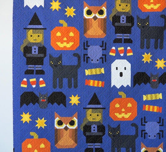 Elizabeth Hartman Happy Halloween - 2 Size Variations Per Pattern