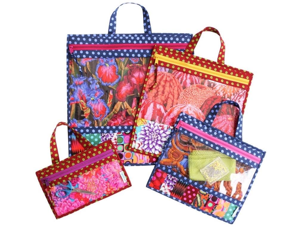 ByAnnie Project Bags 2.0 Pattern - 4 Size Variations Per Pattern (14 Colors of 18"x54" Mesh Packs Sold Separately)