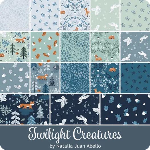 SHIPPING NOW!! Riley Blake Twilight Creatures Panel Quilt Kit Featuring Natàlia Juan Abelló Twilight Creatures Fabric Collection