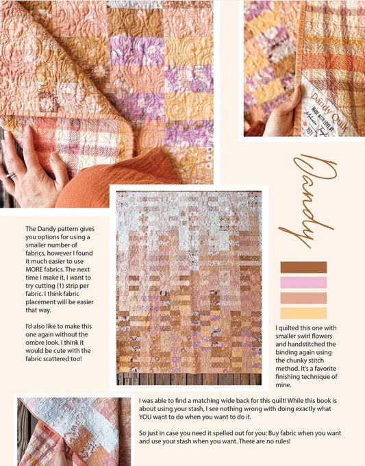 Southern Charm Quilts Stash Work Quilts Pattern Book (Spiral Bound)