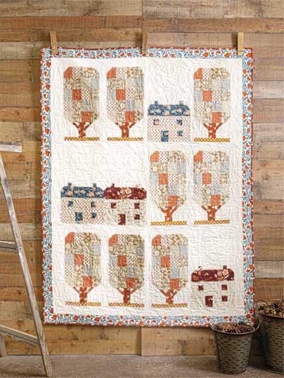 Annie's Quilting Autumn Quilting with Wendy Sheppard Pattern Book - 9 Vibrant Designs For Fall (Softcover) A141530