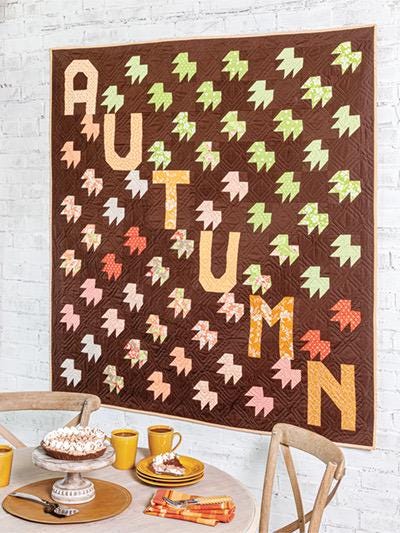 Annie's Quilting Autumn Quilting with Wendy Sheppard Pattern Book - 9 Vibrant Designs For Fall (Softcover) A141530