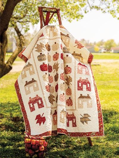 Annie's Quilting Autumn Quilting with Wendy Sheppard Pattern Book - 9 Vibrant Designs For Fall (Softcover) A141530