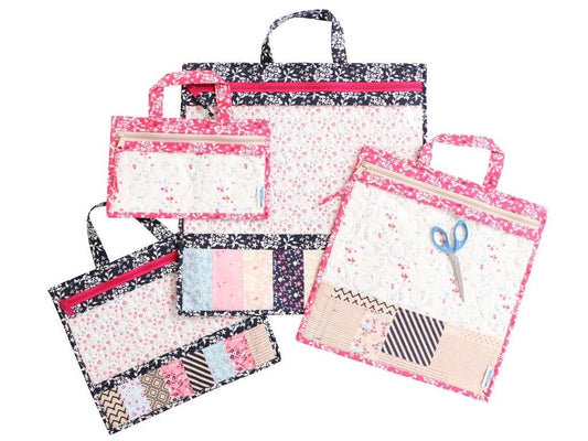 ByAnnie Project Bags 2.0 Pattern - 4 Size Variations Per Pattern (14 Colors of 18"x54" Mesh Packs Sold Separately)
