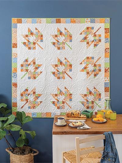 Annie's Quilting Autumn Quilting with Wendy Sheppard Pattern Book - 9 Vibrant Designs For Fall (Softcover) A141530
