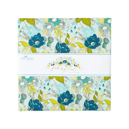 Riley Blake Sandy Gervais Feed My Soul Fabric Collection 5" Stacker (42 Pieces Per Bundle)